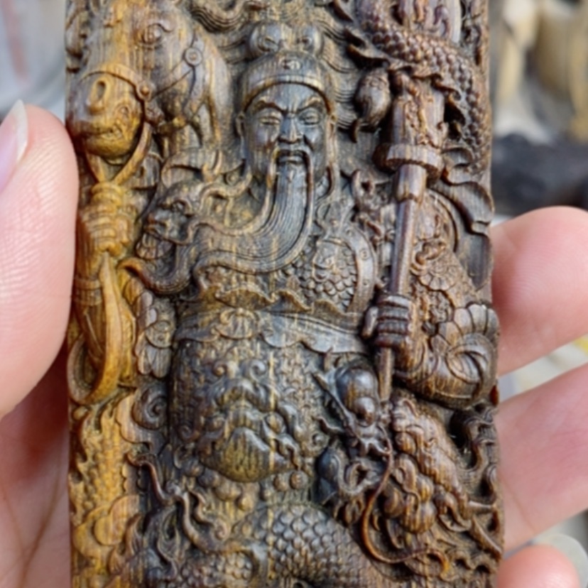 【闪购商品】木芽庄御龙关二爷送养香罐