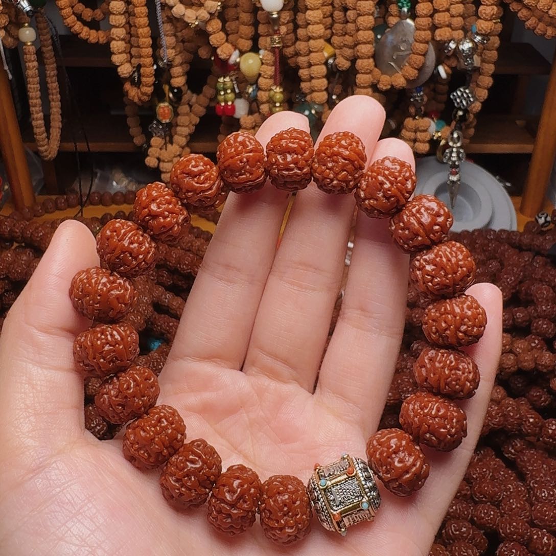 金刚菩提吊坠13六瓣单圈