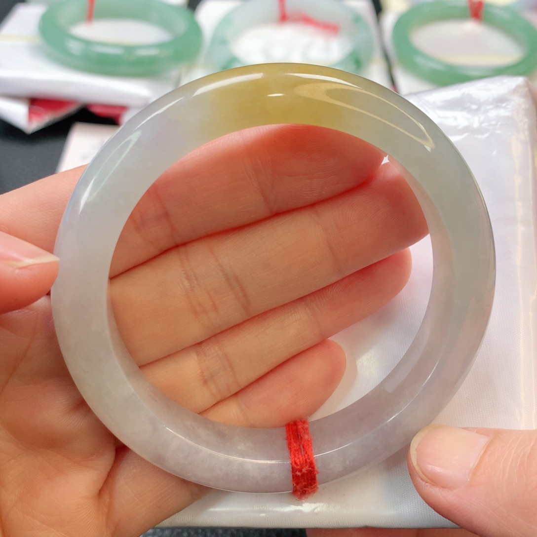 翡翠手镯未镶嵌58正