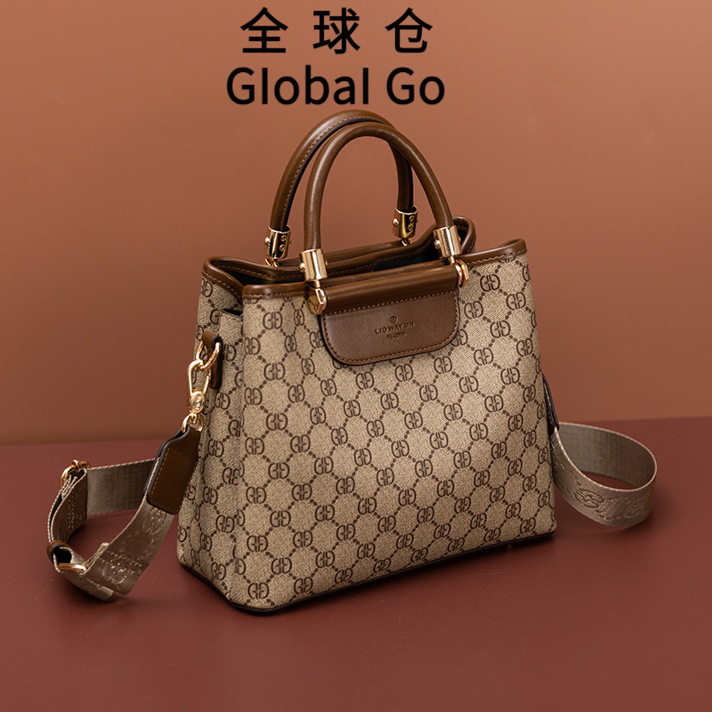 官方正品包包女2025新款流行百搭高级感真皮女士手提包斜挎托特包