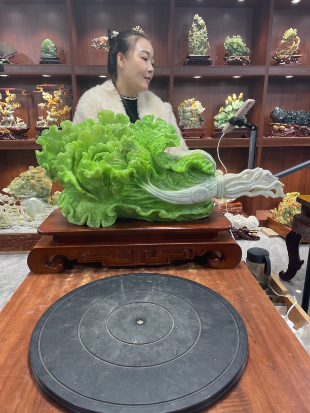 摆件新中式玄关山水摆件办公室摆件