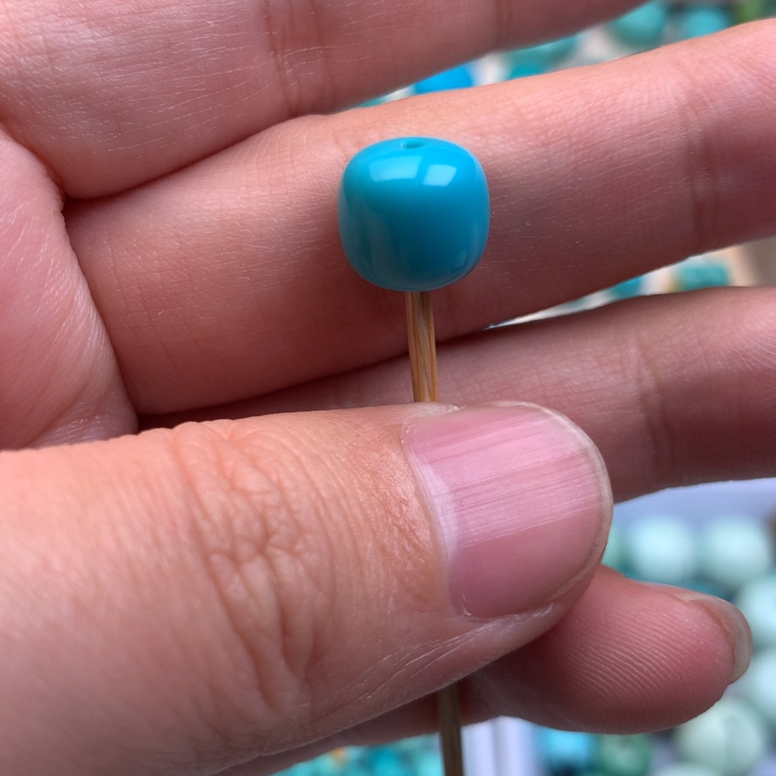 绿松石珠宝半成品未镶嵌