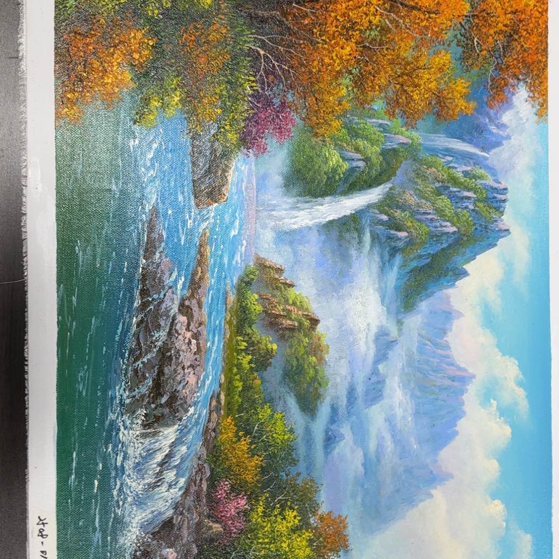 油画一起吃火锅的感觉
