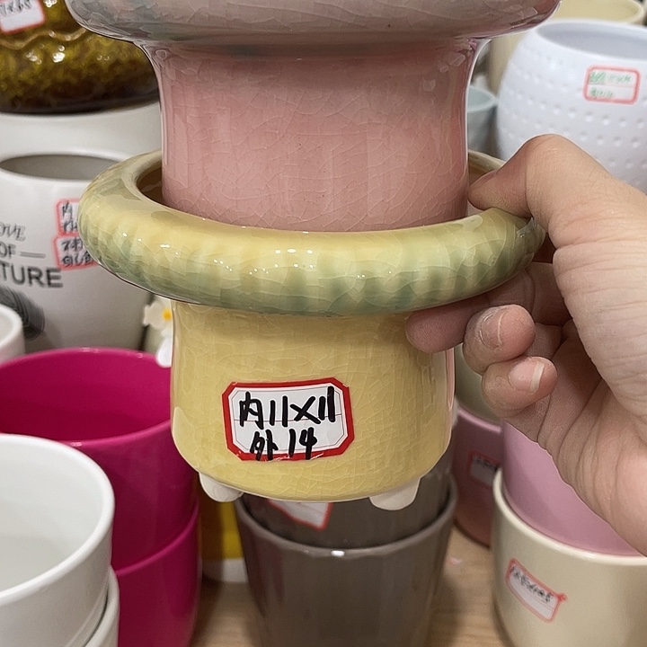 陶瓷花盆凑12米包邮