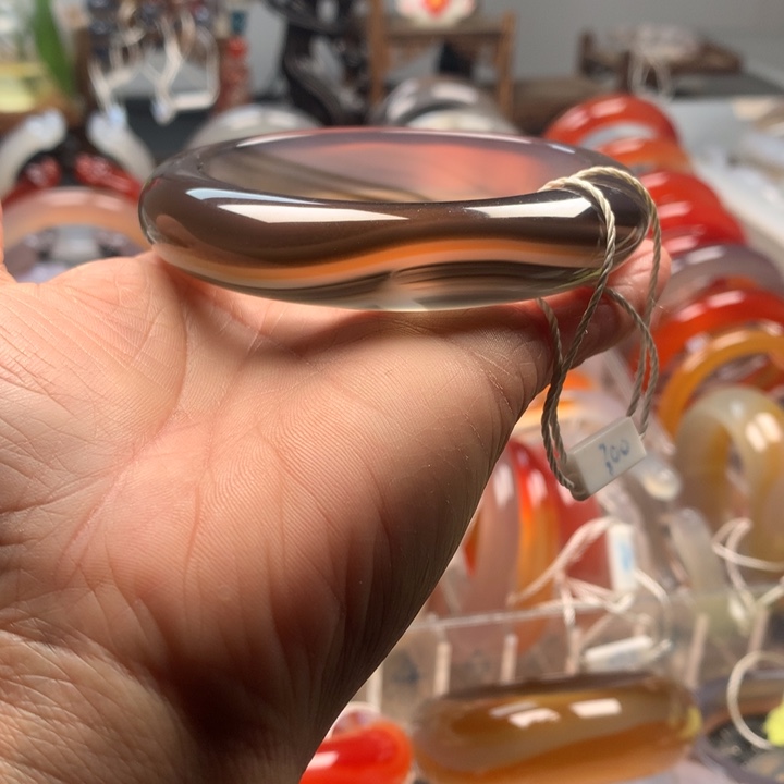 玛瑙/玉髓未镶嵌手镯