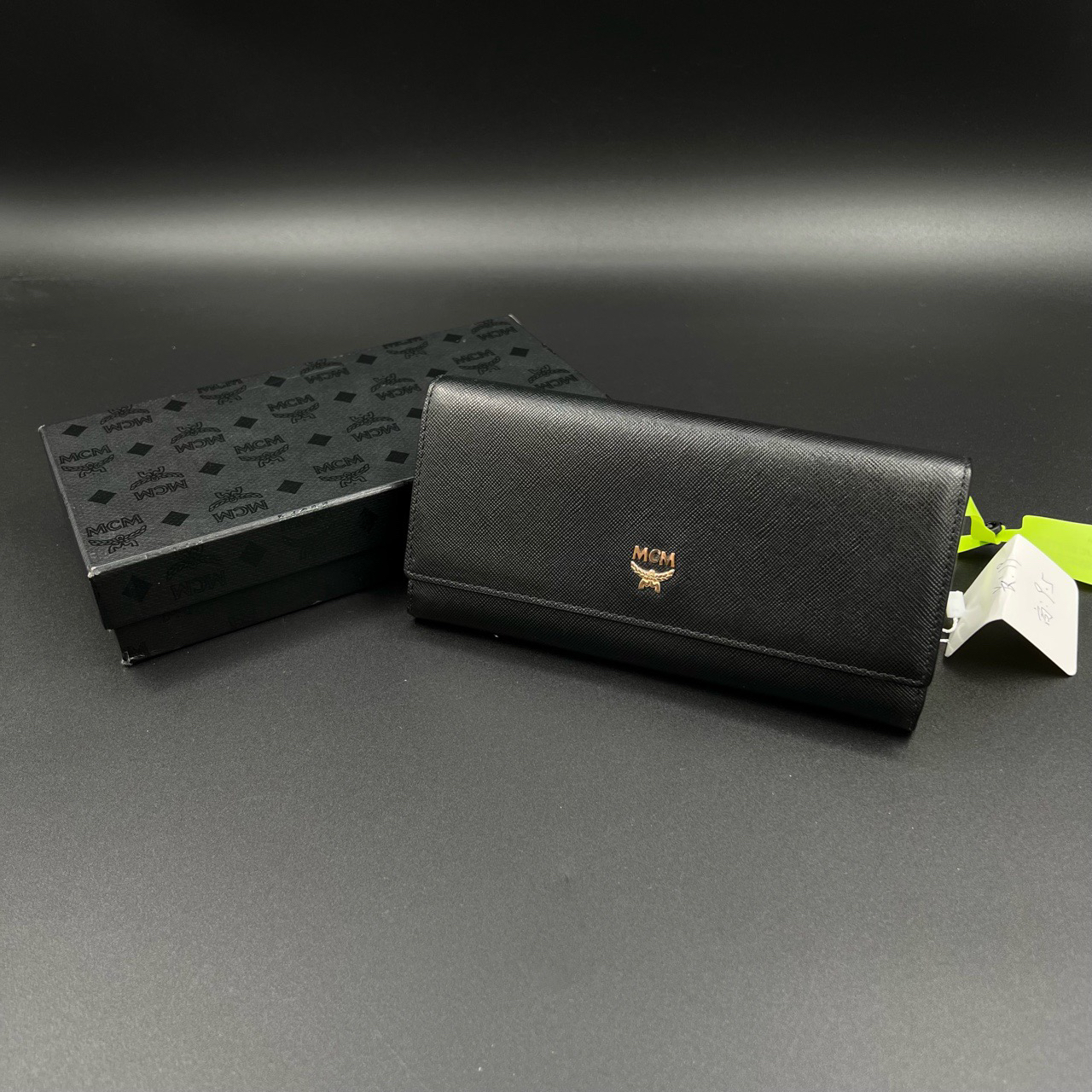 （jp）112 MCM 黑色金属logo钱包 均码/95新