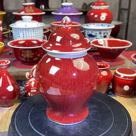 【闪购商品】景德镇名陶坊原矿郎红