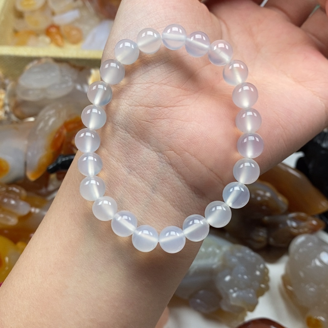 玛瑙/玉髓未镶嵌颈饰