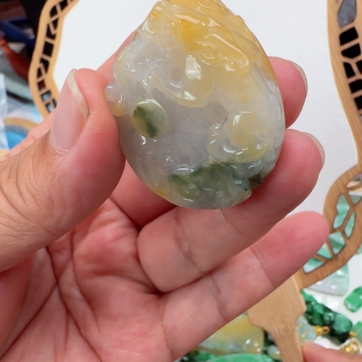 定制翡翠未镶嵌国风