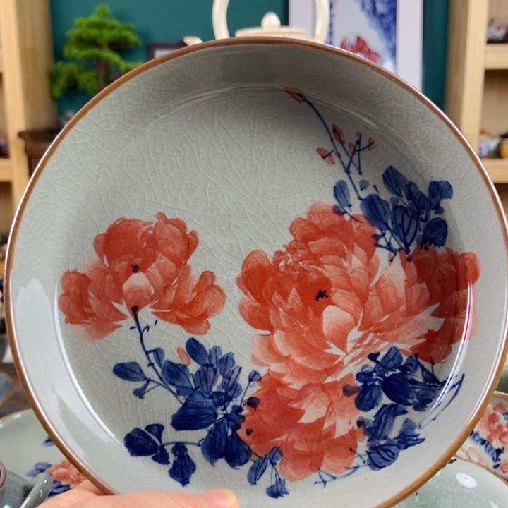 瓷片手工制作工艺精湛等特点为