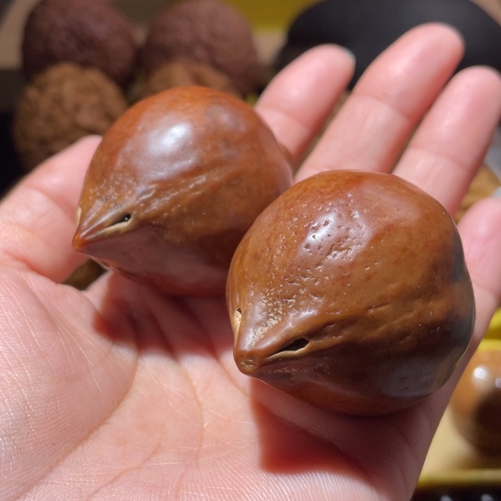 桃核把件大肚橄榄核