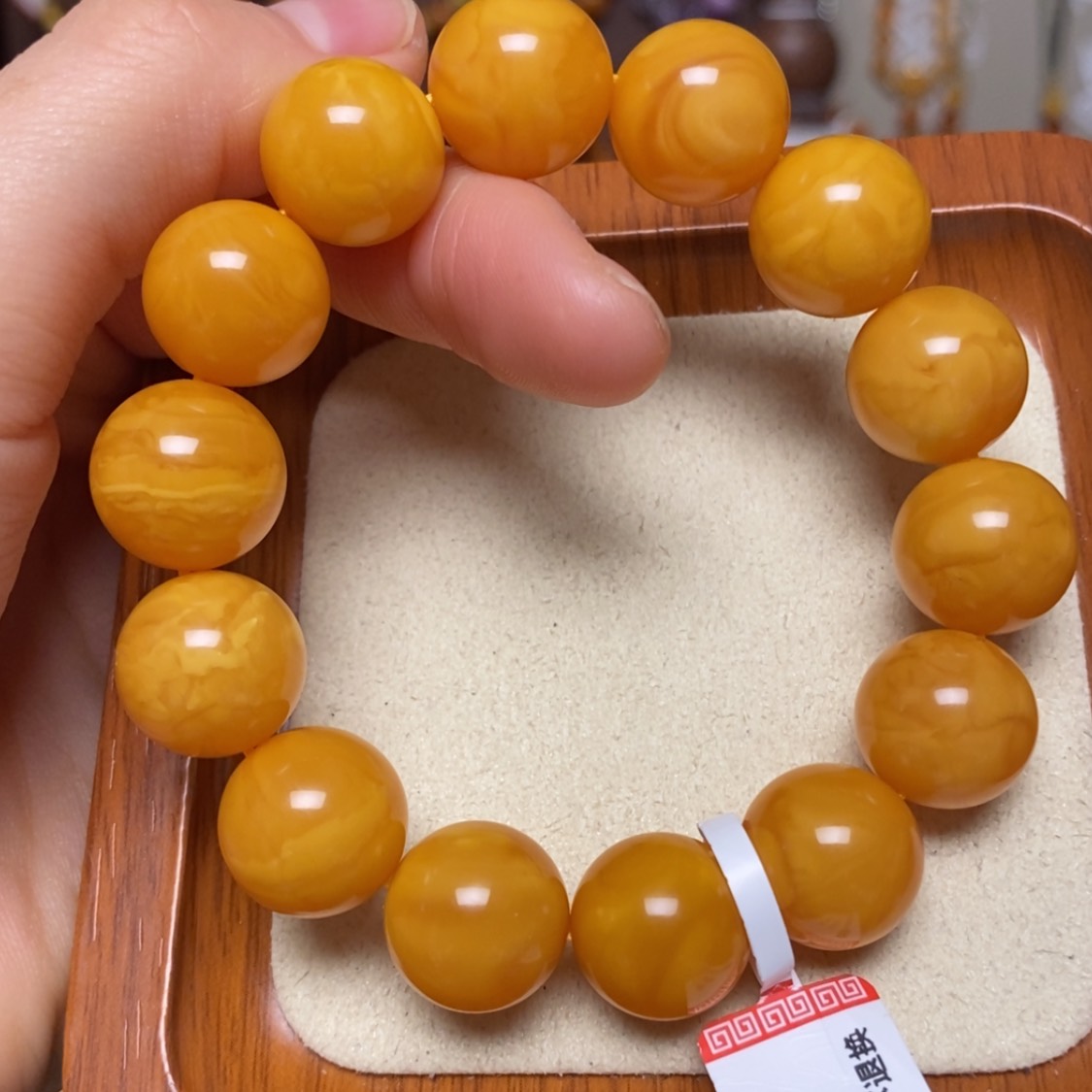 【闪购商品】手链蜜蜡未镶嵌手串