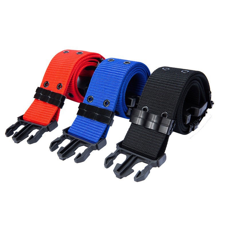 救援应急保安腰带武装带执勤外腰带斜跨腰带带加厚黑白保安外腰带