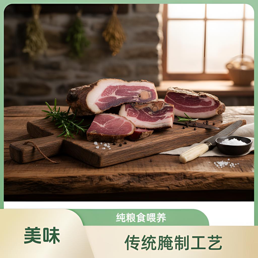 【云南·保山隆阳瓦房】农家柴火烟熏后腿老腊肉正宗三年火腿