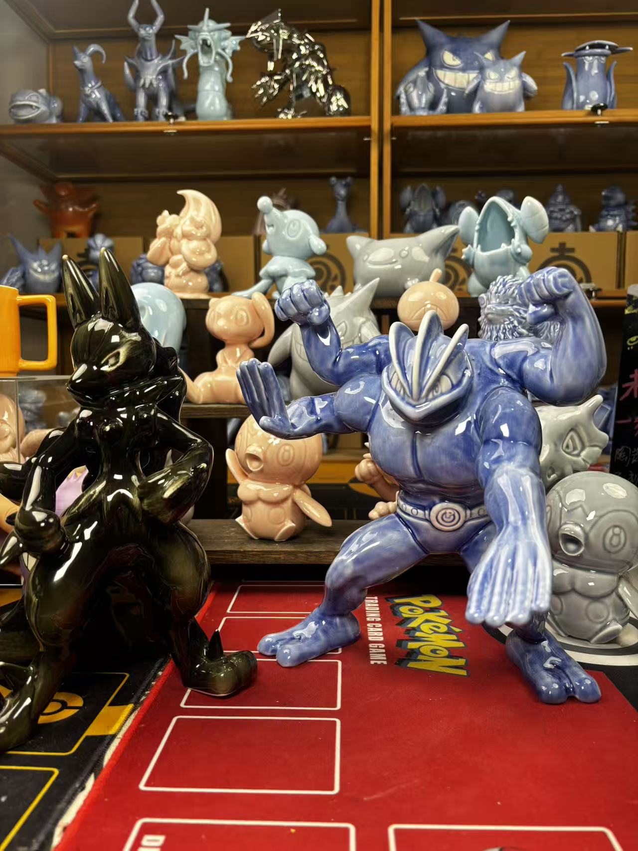 【今日待开A赏 稀有配色路卡利欧·怪力】摆件家居饰品陶瓷艺术品