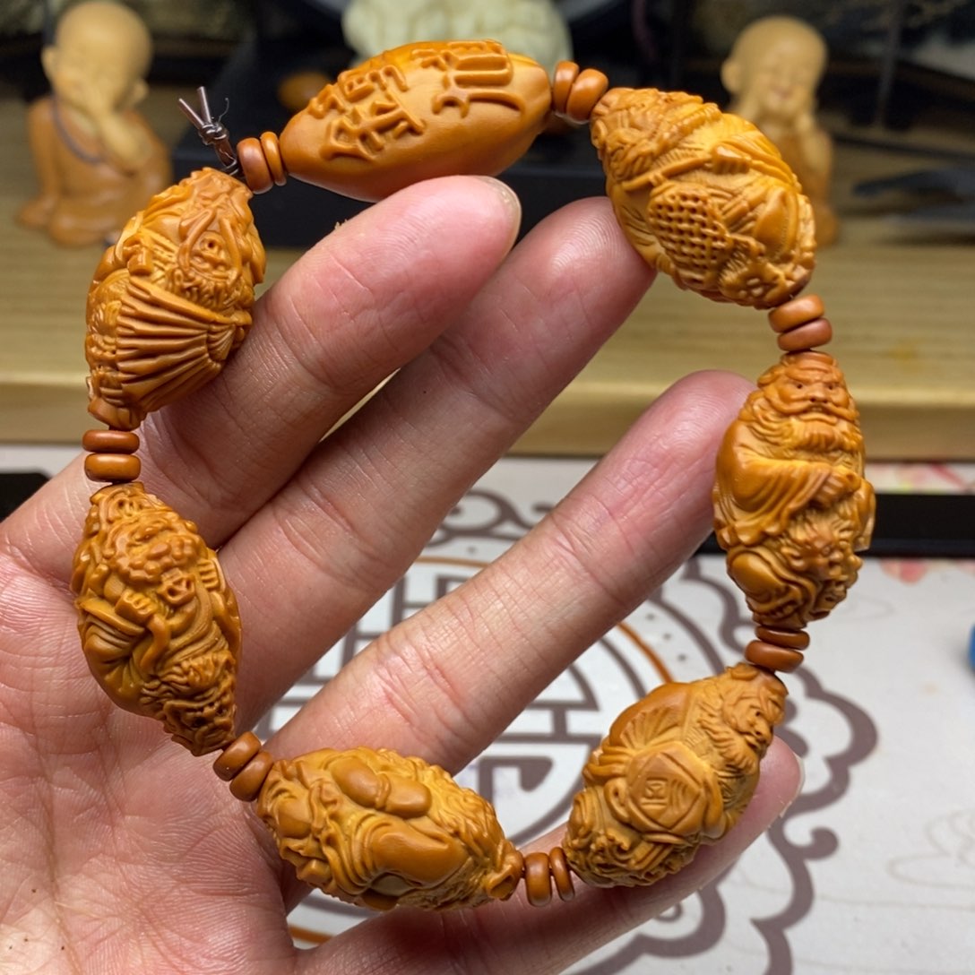 橄榄核手串/手链橄榄核雕工艺手串