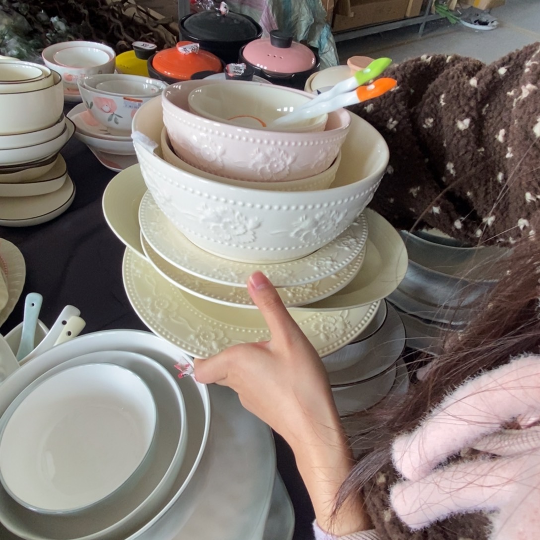 瓷24号大套组  送两个随机可爱勺