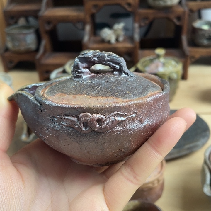 备前烧森丁斋宝瓶