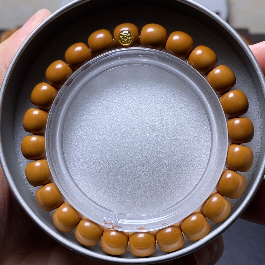 猴头核桃手串18k金标毕业老邢尺寸9+全品101号