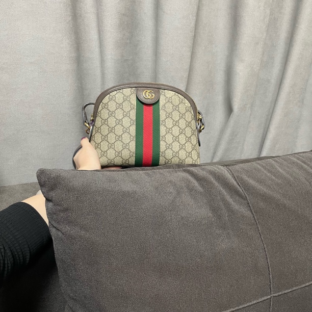 95新 GUCCI/古驰 兔兔奢 G专属/古驰贝壳斜挎包/250120001