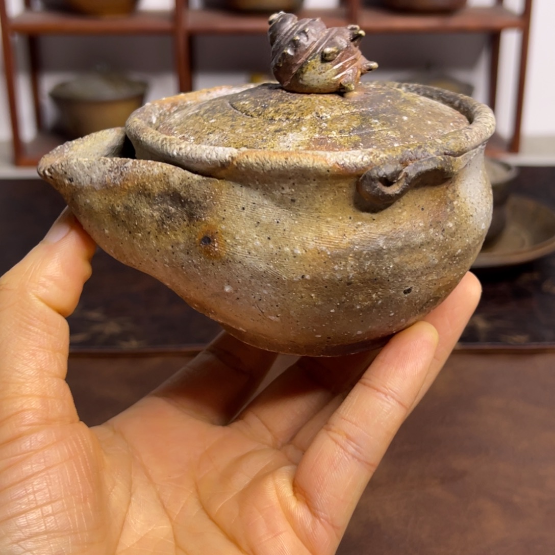 备前烧作品木村陶云有飞皮