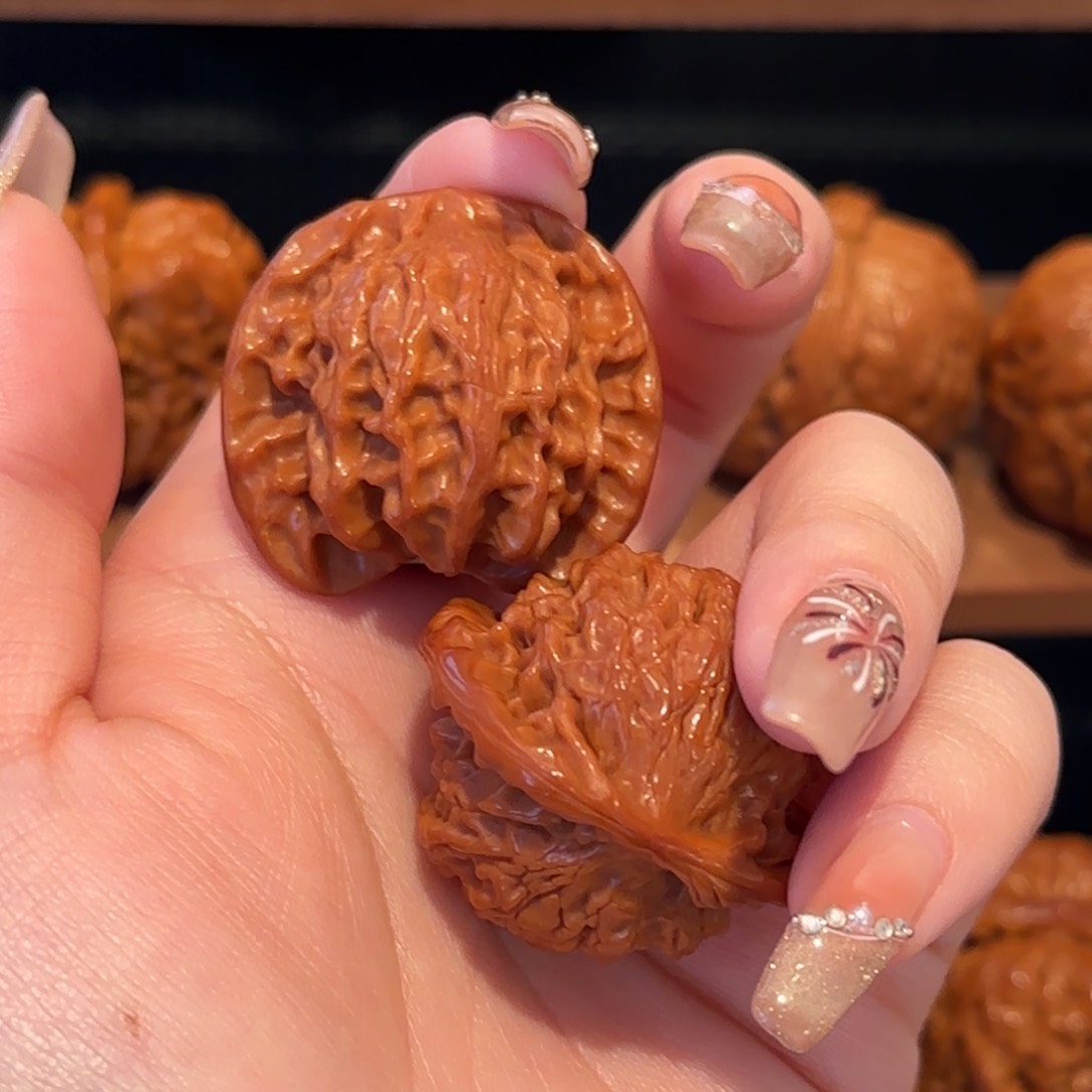 桃核吊坠小**、盘山35 精品764