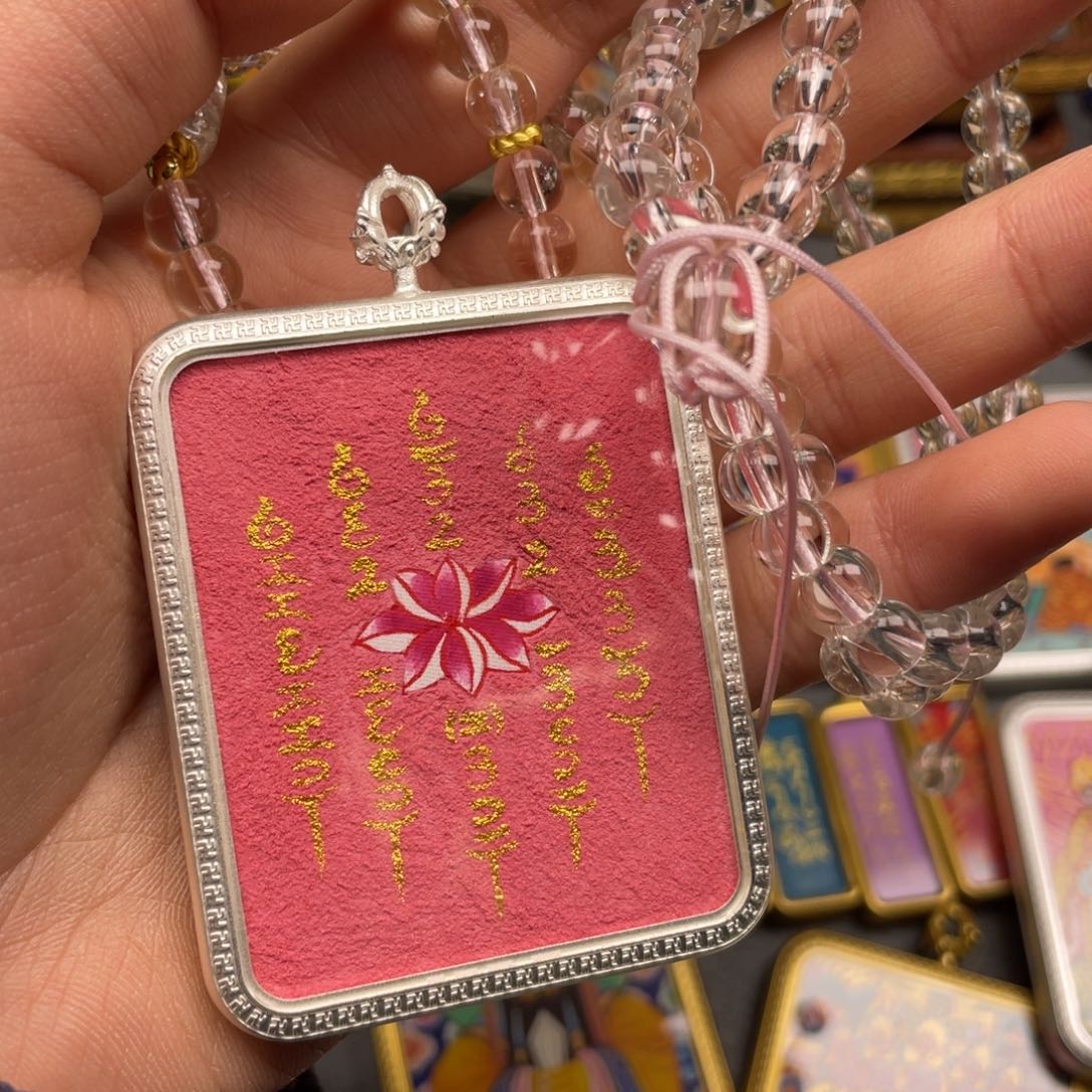 琉璃颈饰珍*?唐卡手绘男女同款