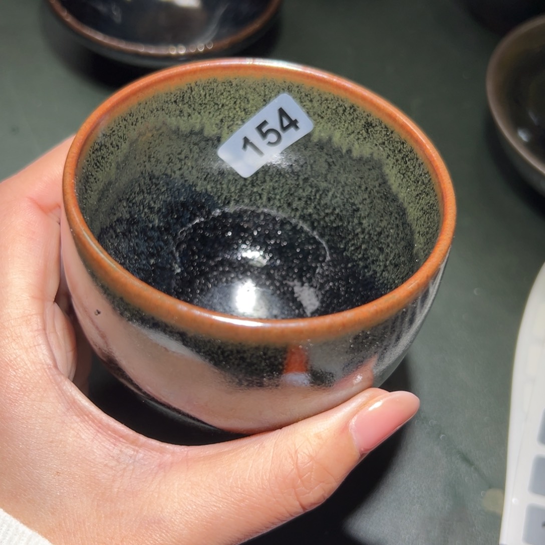 灵***溪茶盏全手工原矿原釉建盏