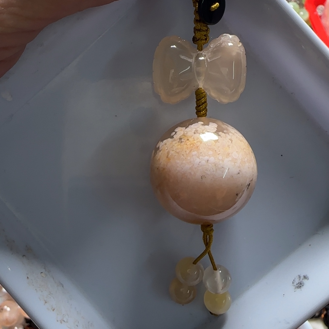 未镶嵌玛瑙/玉髓珠宝半成品