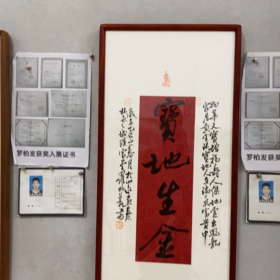 书法罗柏发书法作品