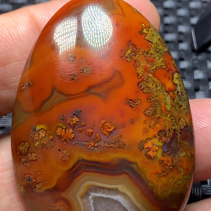 玛瑙/玉髓吊坠未镶嵌维*