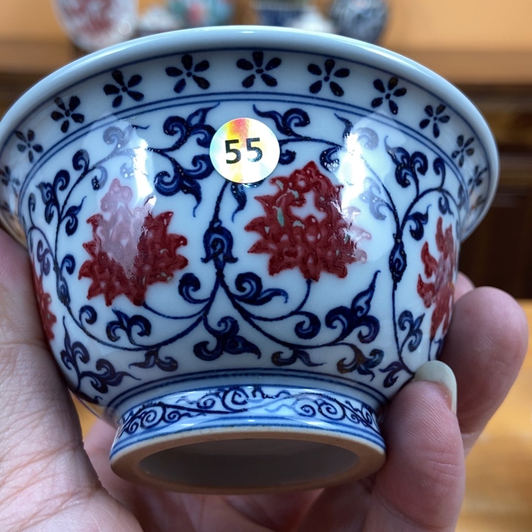 手绘茶具现代制品