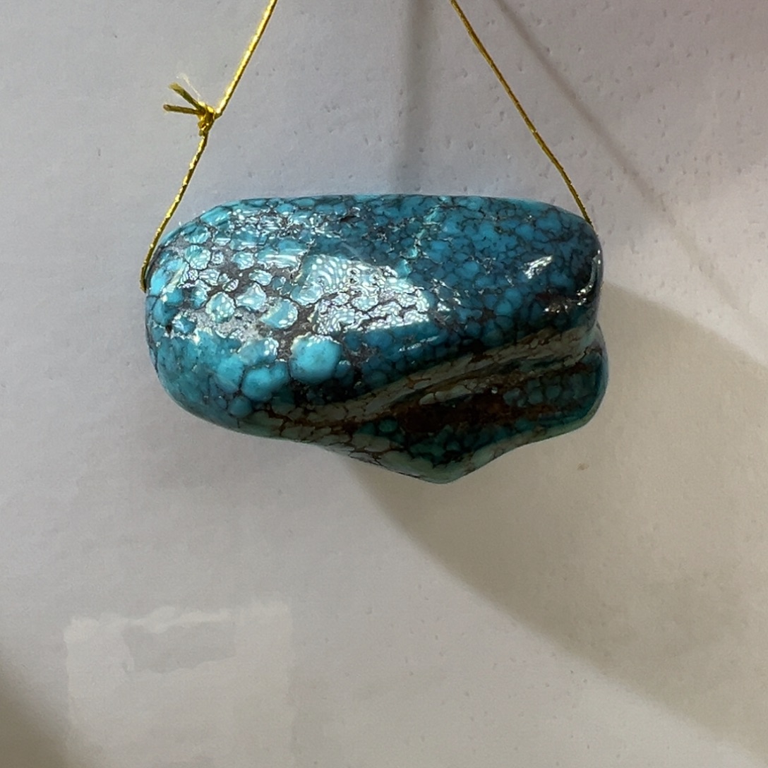 绿松石未镶嵌挂件