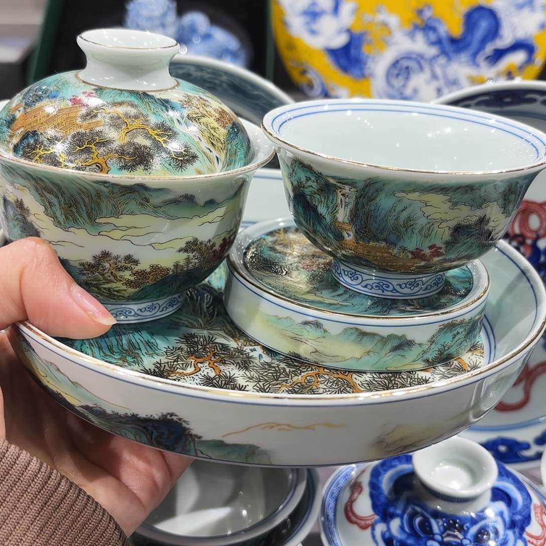 瓷片景德镇瓷器艺术