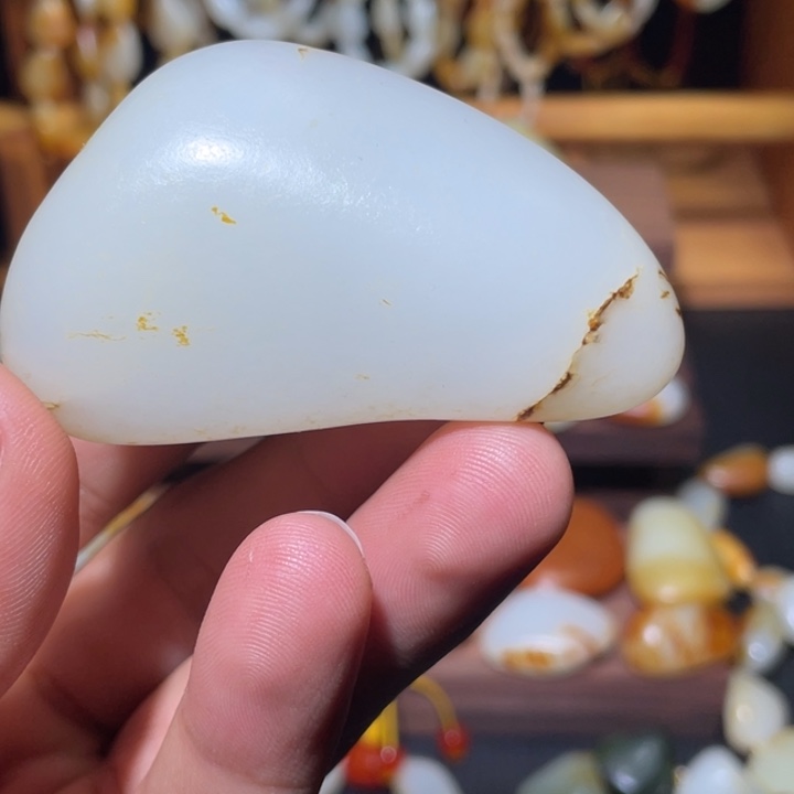 和田玉手链未镶嵌