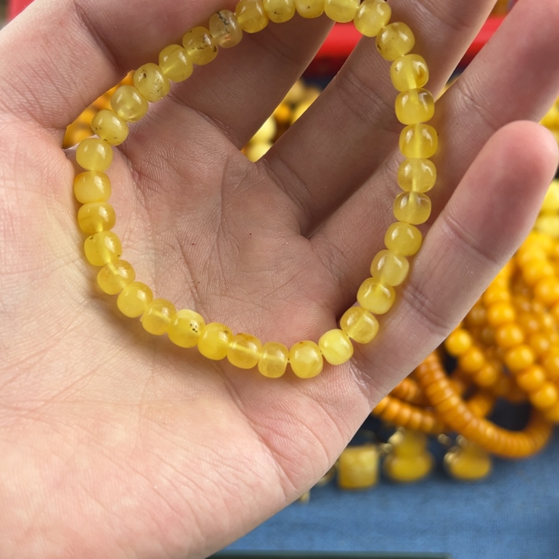 琥珀未镶嵌珠宝奇石