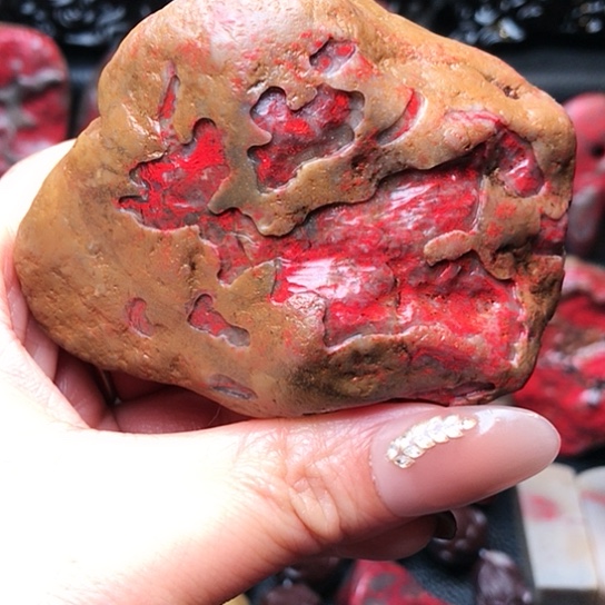 昌化石昌化鸡血石原石