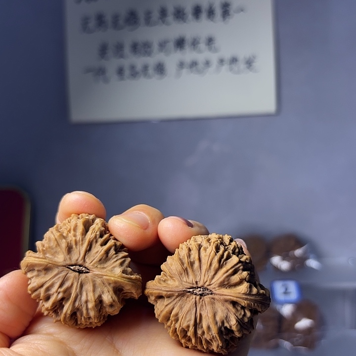 小***兄南疆石狮子头一对