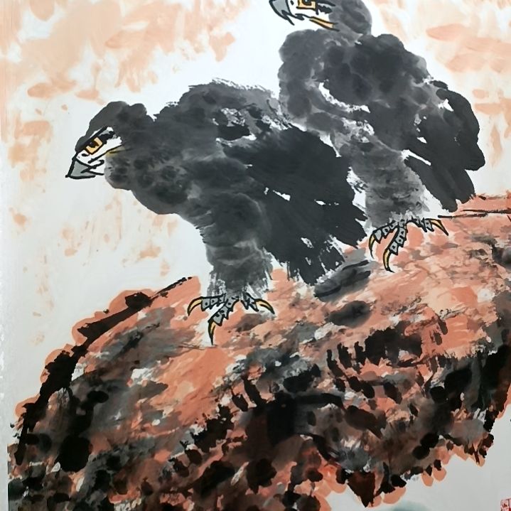 国画吉祥如意，万事亨通