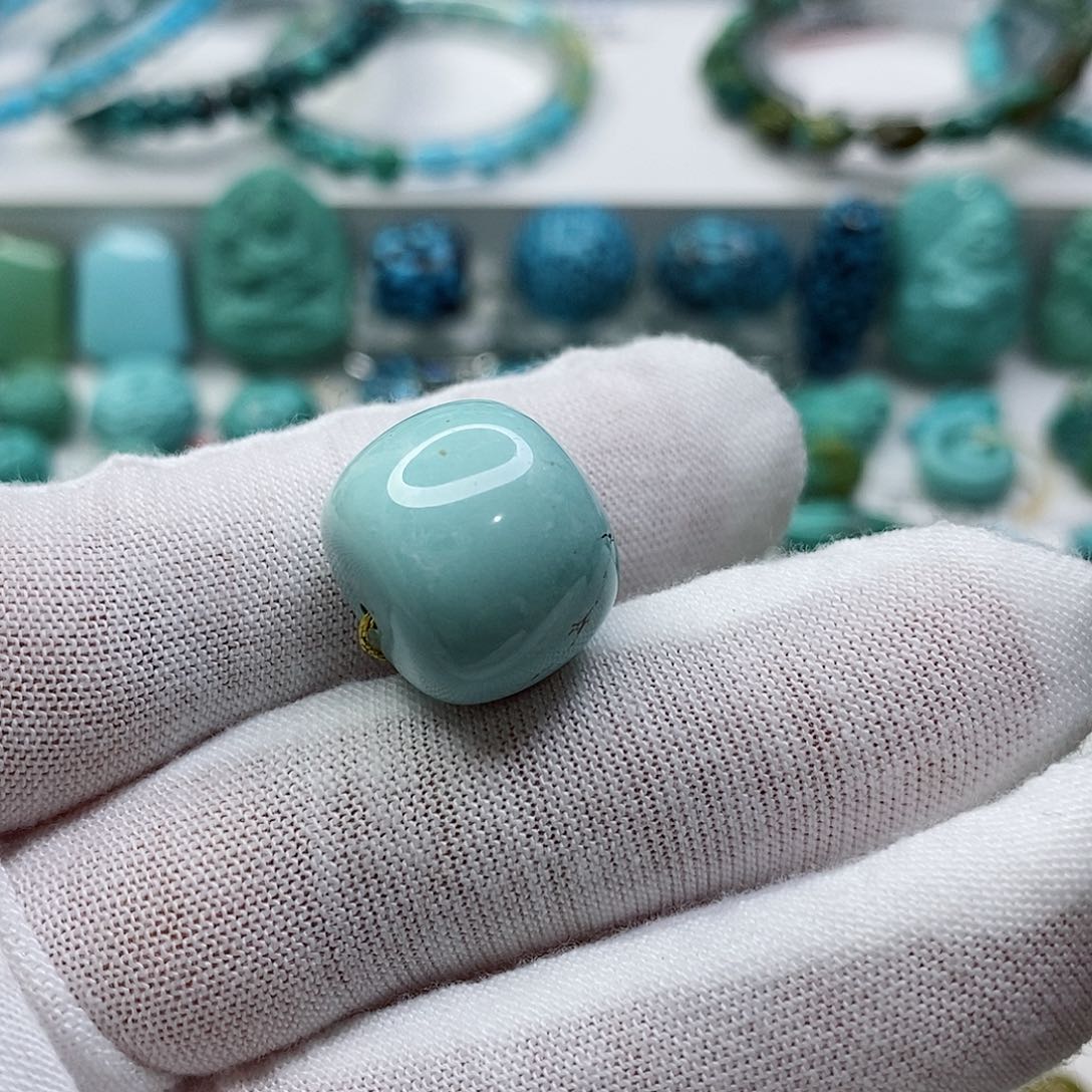 绿松石珠宝奇石未镶嵌