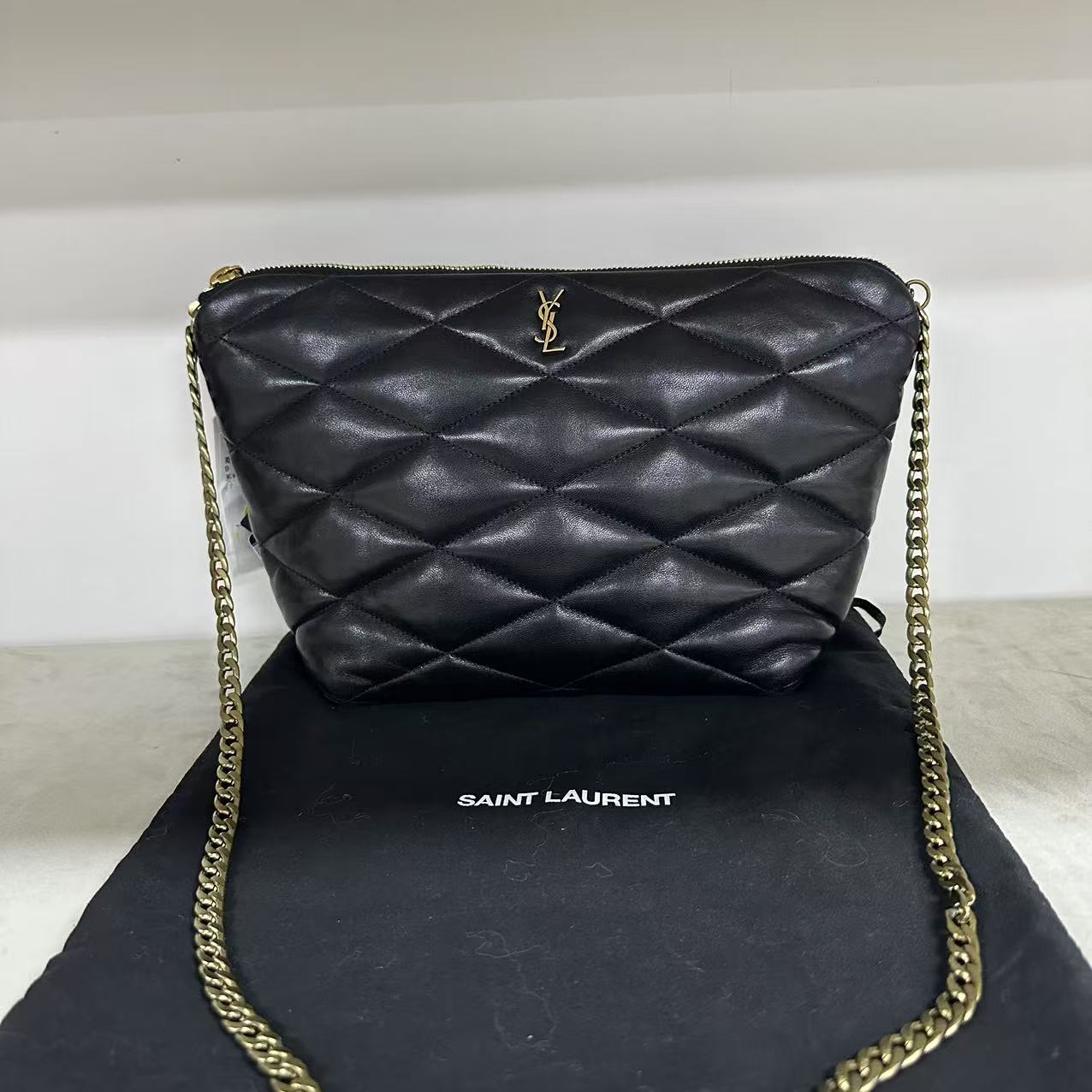 95新 YSL/圣罗兰 乱乱子中古/女士/单肩包/92251