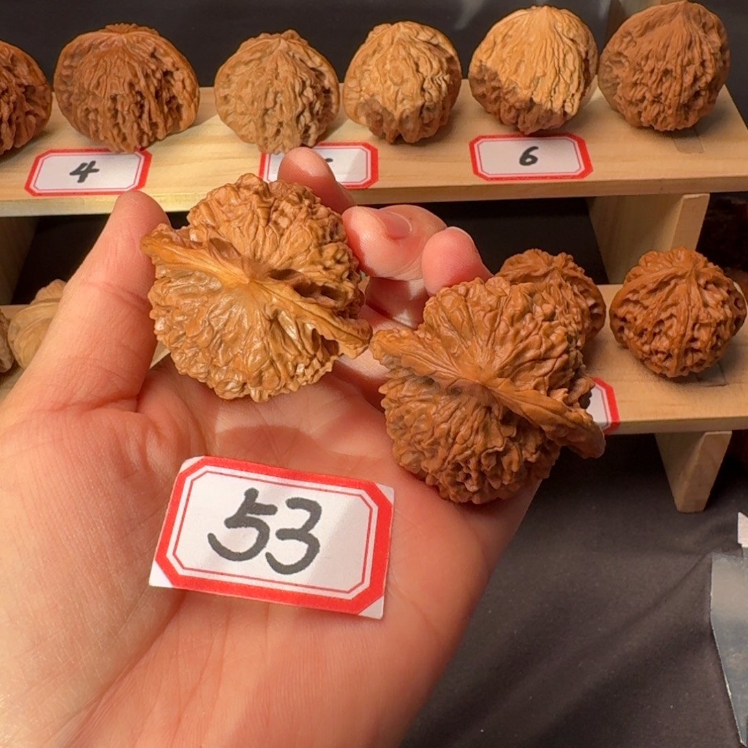 把件文玩核桃官帽47尺