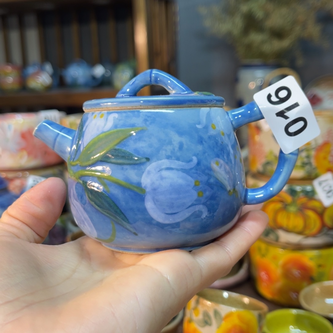 杯素浅陶瓷手工手绘