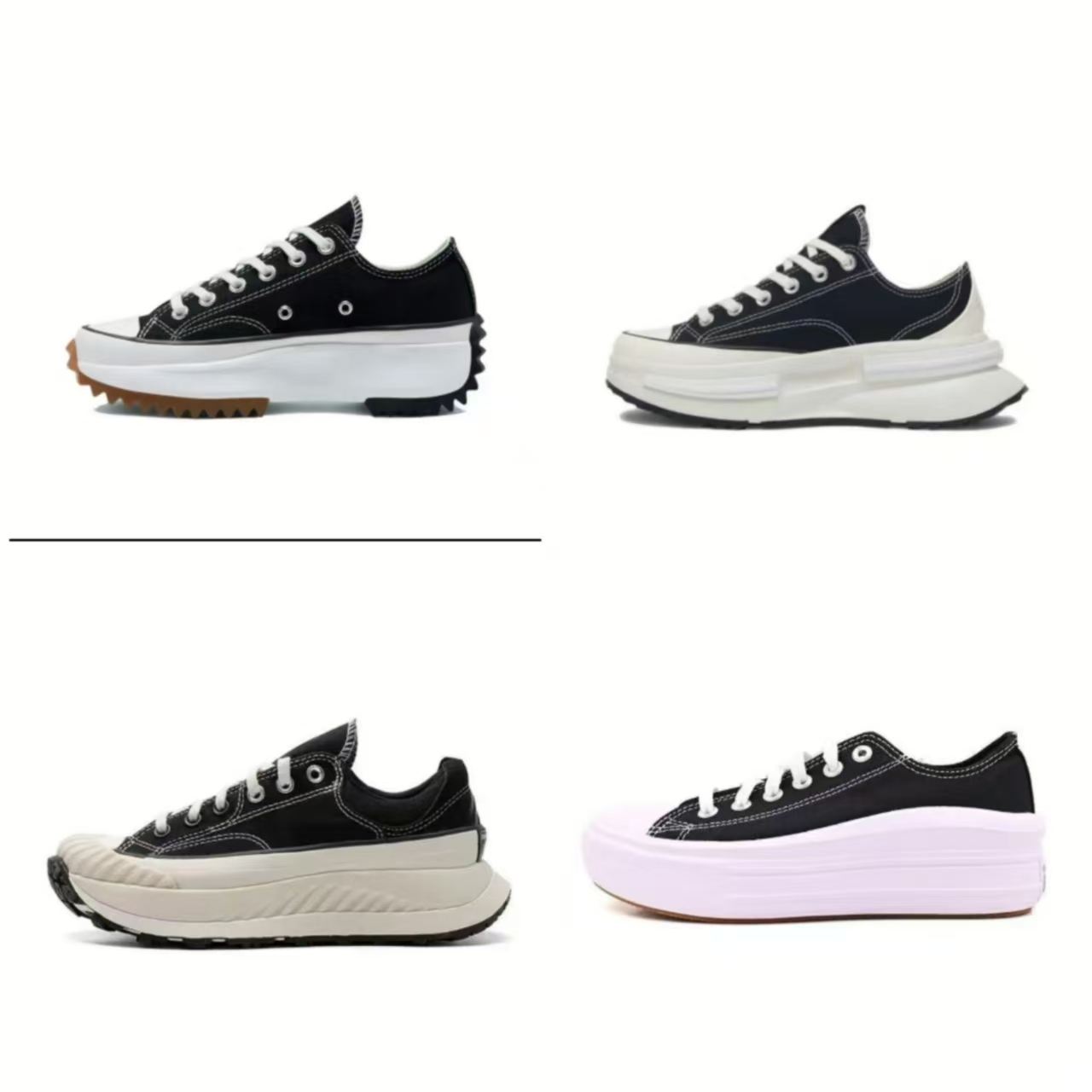 直播间实拍（厚底）增高帆布鞋潮流时尚百搭经典情侣鞋休闲鞋运动鞋