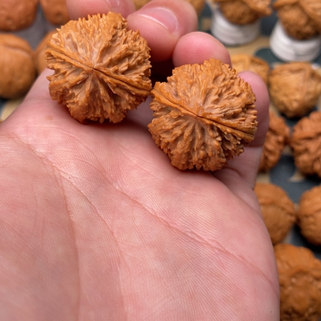 文玩核桃把件刺猬