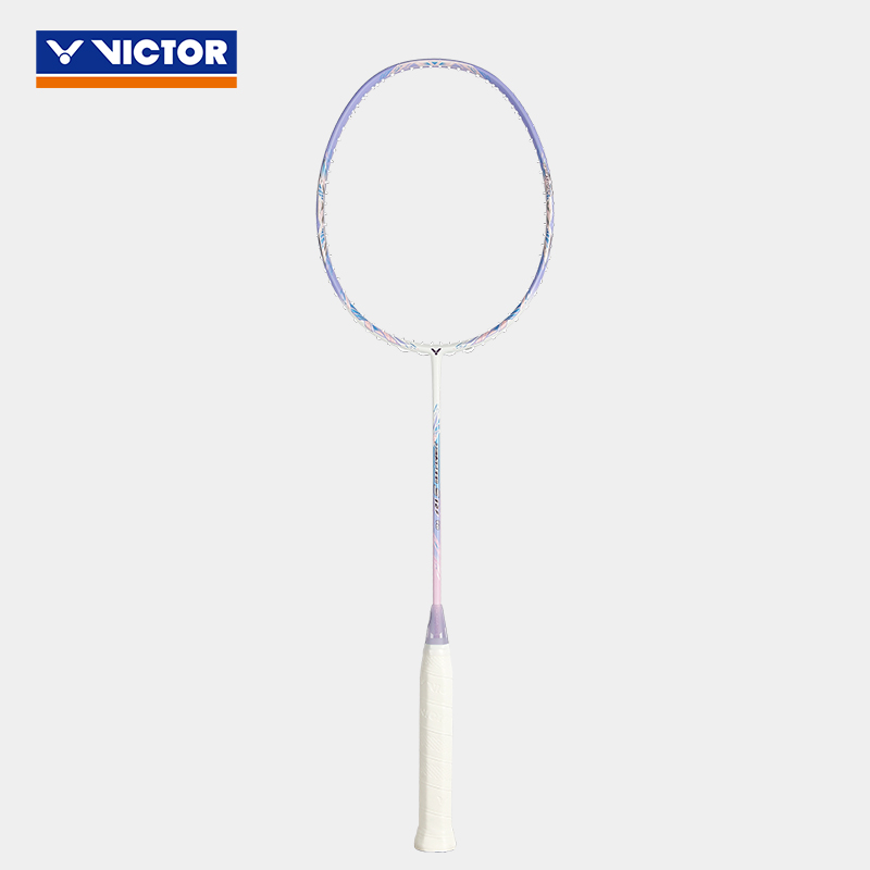 VICTOR威克多小樱花刀羽毛球拍极速JS-12fTD初学者全碳素速度型