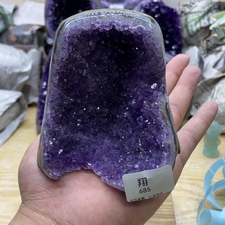 未镶嵌大型摆件（非配饰）紫晶