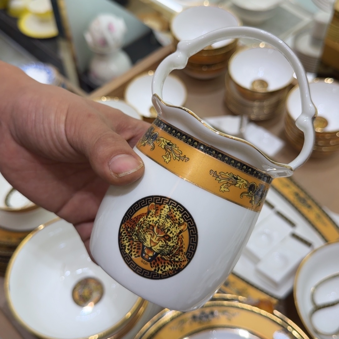 搪瓷骨瓷餐具陶瓷高温工厂生产
