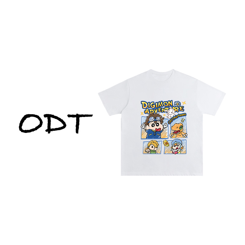 老狗十三【涂鸦数码小新】卫衣短袖合集 宽松卡通重磅卫衣男女同款