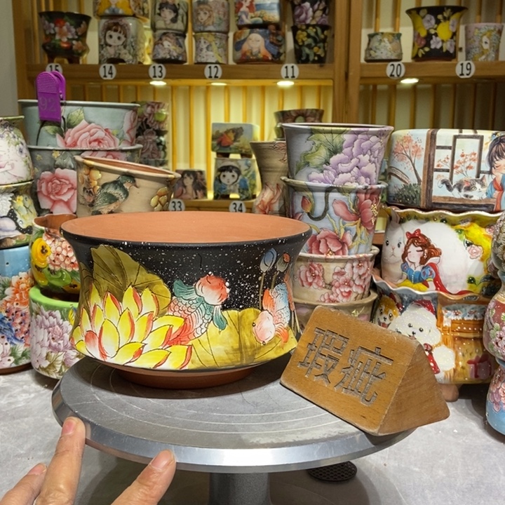 景德镇艺术手绘作品